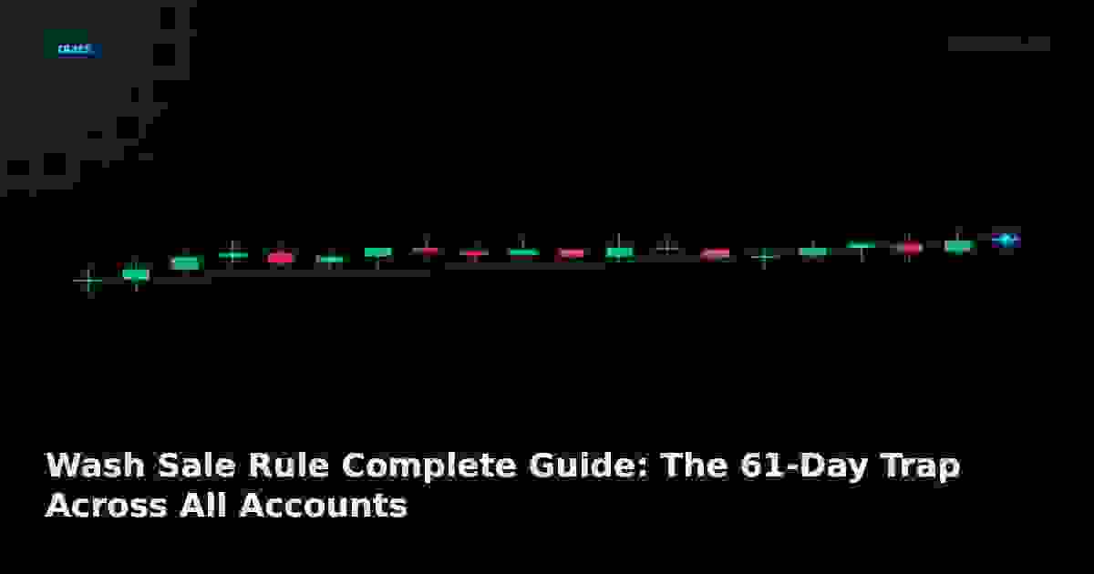 Wash Sale Rule Complete Guide: The 61-Day Trap Across All Accounts