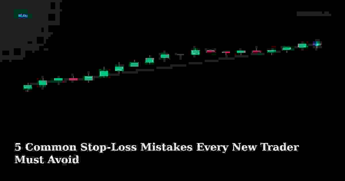 5 Common Stop-Loss Mistakes Every New Trader Must Avoid