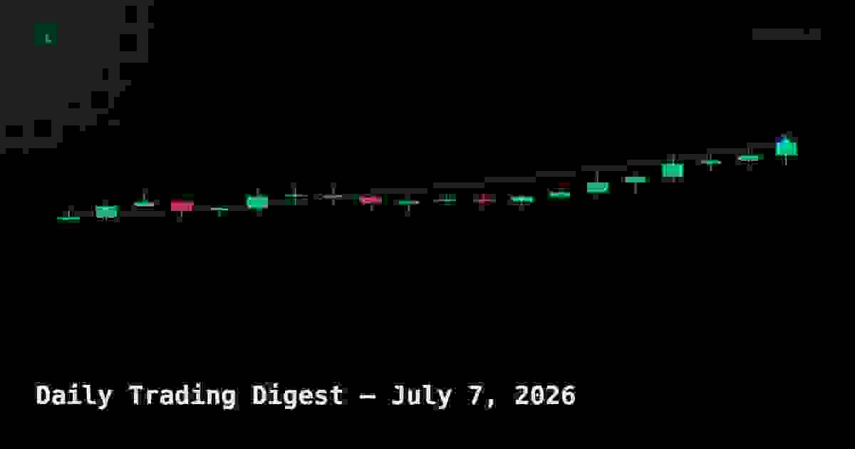 每日交易简报 — 2026年7月7日