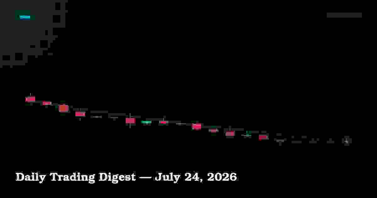 Daily Trading Digest — July 24, 2026