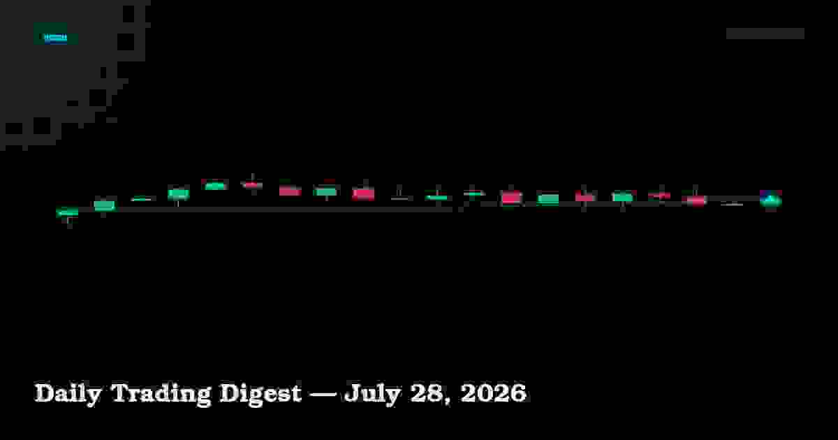 Daily Trading Digest — July 28, 2026